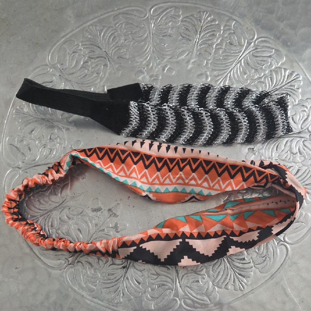 Geometric Patterned Headbands